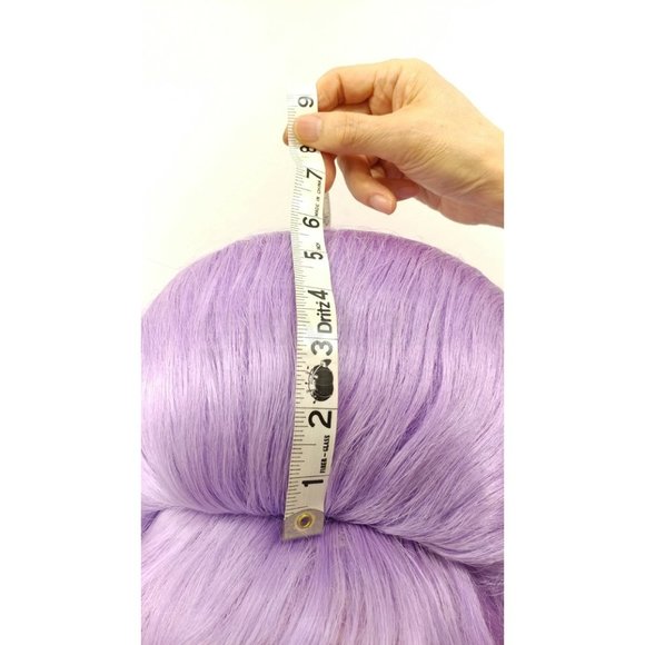 Purple retro 60s beehive wig - Picture 4 of 4